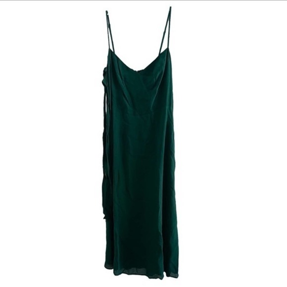 Reformation Juliette Dress In Emerald Sz  0 Retail $248 B2026 - Picture 2 of 4